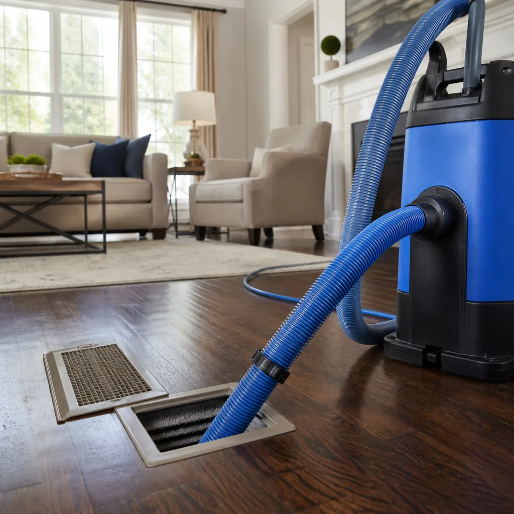 Whole-home duct cleaning